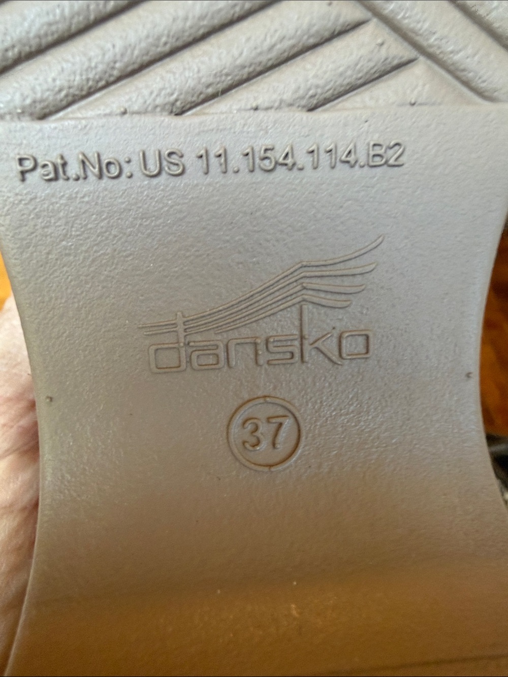 Dansko Womens Dark Brown Leather Slip-On Loafers - Picture 4 of 4
